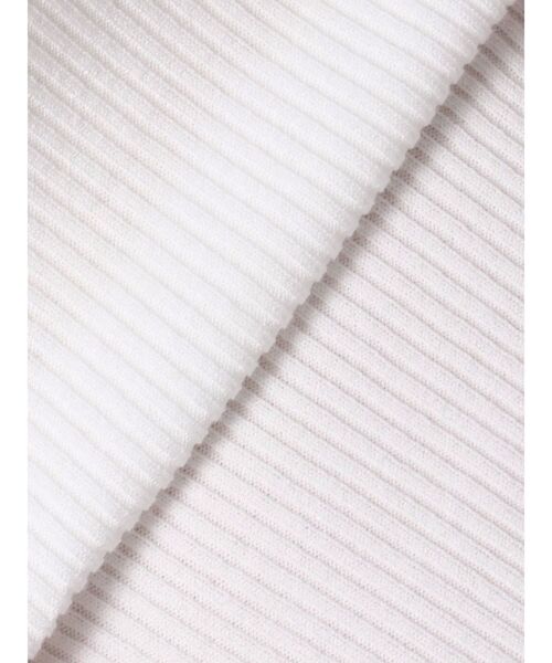 MERCURYDUO（マーキュリーデュオ）の「【追加生産】フェイクファートリミングニット（ニット/セーター・レディース・ライトグレー/オフホワイト/ブラック・FREE）」の10枚目の写真