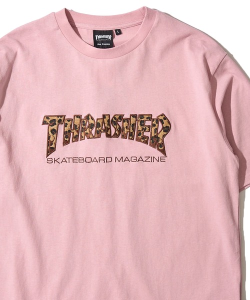 THRASHER(スラッシャー)の「【THRASHER / スラッシャー】アソート柄 アップリケ クルーネックTシャツ(Tシャツ/カットソー・メンズ・ピンク/ライトグレー/ブラック系1/ブラック系2・X-LARGE/LARGE/MEDIUM)」の4枚目の写真