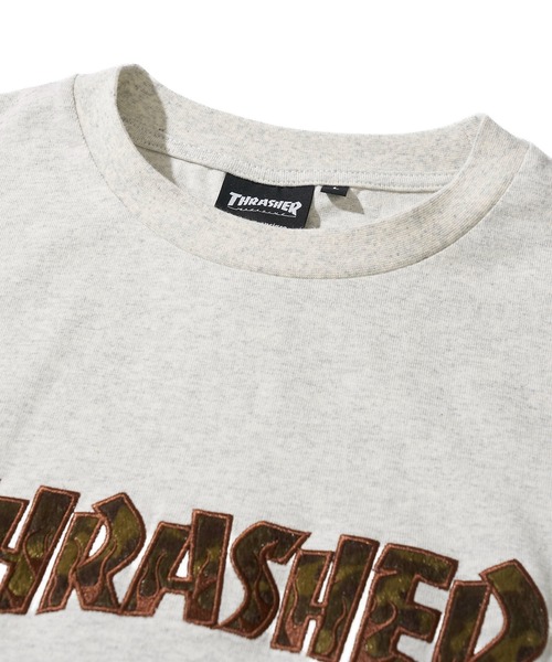 THRASHER(スラッシャー)の「【THRASHER / スラッシャー】アソート柄 アップリケ クルーネックTシャツ(Tシャツ/カットソー・メンズ・ピンク/ライトグレー/ブラック系1/ブラック系2・X-LARGE/LARGE/MEDIUM)」の13枚目の写真