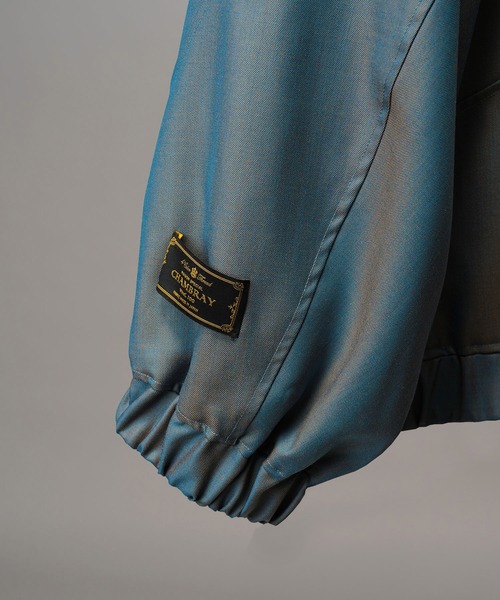 MAISON SPECIAL(メゾンスペシャル)の「《UNISEX》4 Colors Chambray Washable Wool Prime-Over Switching Stand Collar Blouson/4色シャンブレーウォッシャブルウールプライムオーバースイッチングスタンドカラーブルゾン【MAISON SPECIAL/メゾンスペシャル】■セットアップ対応■(ブルゾン・メンズ・ダークブルー/ブラック/グレー/チャコールグレー/ホワイト/ダークネイビー・0/1/2)」の21枚目の写真