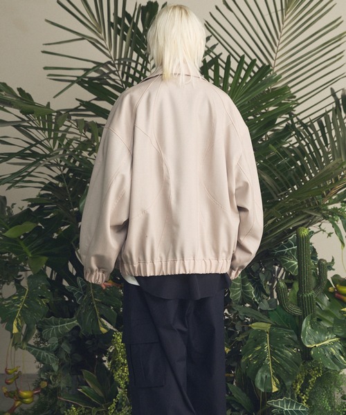 UNISEX》4 Colors Chambray Washable Wool Prime-Over Switching Stand