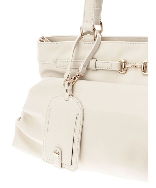 RESEXXY（リゼクシー）の「ビットポイントビッグシルエットバッグ（ハンドバッグ・レディース・アイボリー/ブラック・FREE）」の14枚目の写真