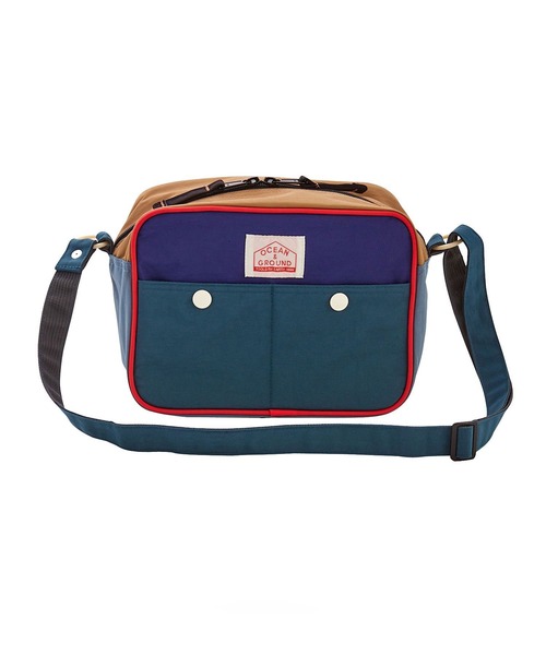 Ocean&Ground（オーシャン&グラウンド）の「ショルダーBAG MULTI/通園バッグ（ショルダーバッグ・キッズ・ライトピンク/ライトブルー/エメラルド/ライトグレー/パープル/ベージュ/ブルー・FREE）」の6枚目の写真