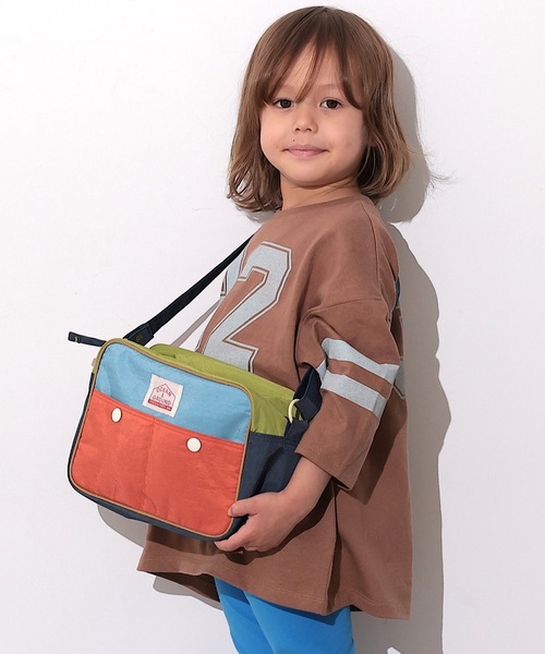 Ocean&Ground（オーシャン&グラウンド）の「ショルダーBAG MULTI/通園バッグ（ショルダーバッグ・キッズ・ライトピンク/ライトブルー/エメラルド/ライトグレー/パープル/ベージュ/ブルー・FREE）」の5枚目の写真