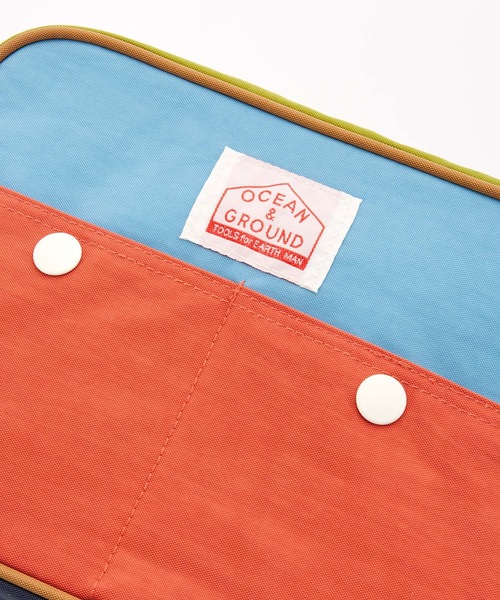 Ocean&Ground（オーシャン&グラウンド）の「ショルダーBAG MULTI/通園バッグ（ショルダーバッグ・キッズ・ライトピンク/ライトブルー/エメラルド/ライトグレー/パープル/ベージュ/ブルー・FREE）」の20枚目の写真