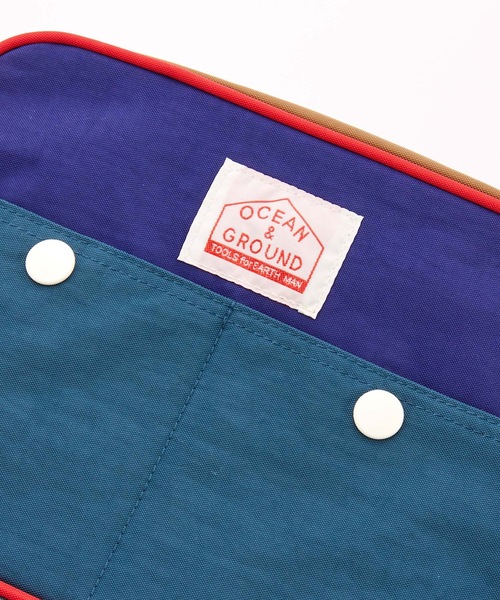 Ocean&Ground（オーシャン&グラウンド）の「ショルダーBAG MULTI/通園バッグ（ショルダーバッグ・キッズ・ライトピンク/ライトブルー/エメラルド/ライトグレー/パープル/ベージュ/ブルー・FREE）」の22枚目の写真