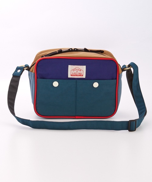 Ocean&Ground（オーシャン&グラウンド）の「ショルダーBAG MULTI/通園バッグ（ショルダーバッグ・キッズ・ライトピンク/ライトブルー/エメラルド/ライトグレー/パープル/ベージュ/ブルー・FREE）」の21枚目の写真