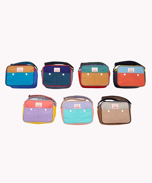 Ocean&Ground（オーシャン&グラウンド）の「ショルダーBAG MULTI/通園バッグ（ショルダーバッグ・キッズ・ライトピンク/ライトブルー/エメラルド/ライトグレー/パープル/ベージュ/ブルー・FREE）」の8枚目の写真