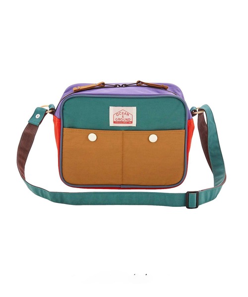 Ocean&Ground（オーシャン&グラウンド）の「ショルダーBAG MULTI/通園バッグ（ショルダーバッグ・キッズ・ライトピンク/ライトブルー/エメラルド/ライトグレー/パープル/ベージュ/ブルー・FREE）」の17枚目の写真