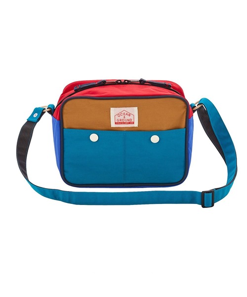 Ocean&Ground（オーシャン&グラウンド）の「ショルダーBAG MULTI/通園バッグ（ショルダーバッグ・キッズ・ライトピンク/ライトブルー/エメラルド/ライトグレー/パープル/ベージュ/ブルー・FREE）」の15枚目の写真