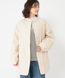 studio CLIP | リバーシブルノーカラーコート[プチサイズあり](ノーカラーコート)