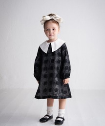 maarook（マルーク）の「チェックオーガンジーワンピース（ワンピース）」