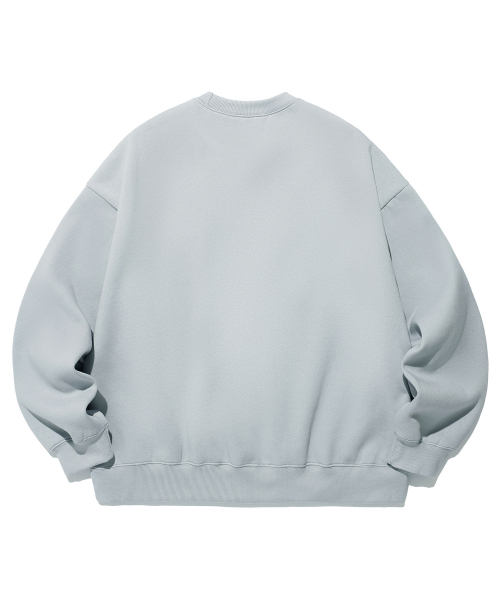 ISTKUNST（イストクンスト）の「LEAFLET BTY SWEATSHIRTS_LIGHT GREY(IK2DFMM457A)（スウェット・レディース・その他・L/M/S）」の2枚目の写真