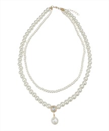 WILLSELECTION（ウィルセレクション）の「ダブルラウンドパールネックレス（ネックレス）」