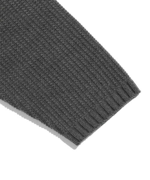 NICE GHOST CLUB（ナイスゴーストクラブ）の「FFATS POSITION KNIT_GREY(NG2EFUK611A)（ニット/セーター・レディース・グレー・S/M/L）」の5枚目の写真