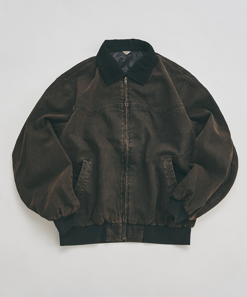 417 EDIFICE（フォーワンセブンエディフィス）の「デニム ジップヨークジャケット（その他アウター・メンズ・ブラック/ブラウン/ボルドー/キャメル・MEDIUM/LARGE）」の10枚目の写真