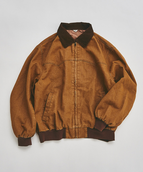 417 EDIFICE（フォーワンセブンエディフィス）の「デニム ジップヨークジャケット（その他アウター・メンズ・ブラック/ブラウン/ボルドー/キャメル・MEDIUM/LARGE）」の11枚目の写真