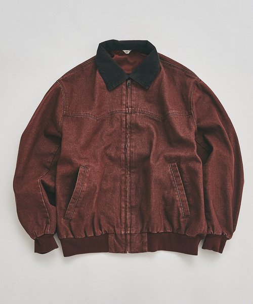 417 EDIFICE（フォーワンセブンエディフィス）の「デニム ジップヨークジャケット（その他アウター・メンズ・ブラック/ブラウン/ボルドー/キャメル・MEDIUM/LARGE）」の12枚目の写真