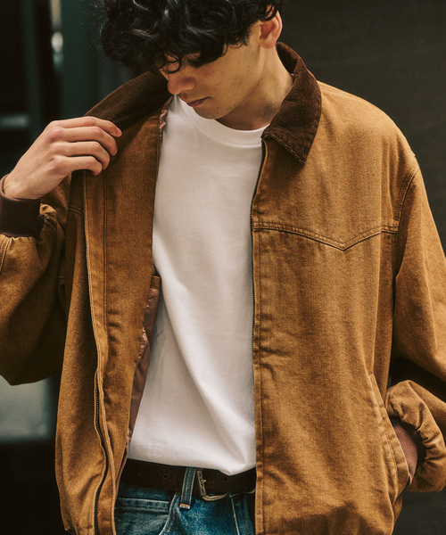 デニム ジップヨークジャケット（その他アウター）｜417 EDIFICE