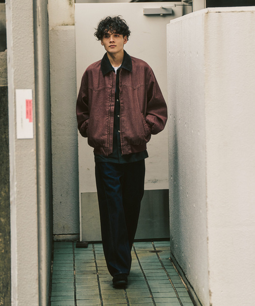 デニム ジップヨークジャケット（その他アウター）｜417 EDIFICE