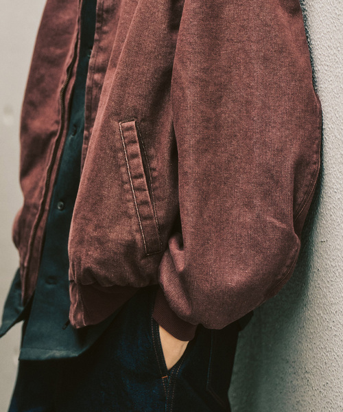 417 EDIFICE（フォーワンセブンエディフィス）の「デニム ジップヨークジャケット（その他アウター・メンズ・ブラック/ブラウン/ボルドー/キャメル・MEDIUM/LARGE）」の17枚目の写真