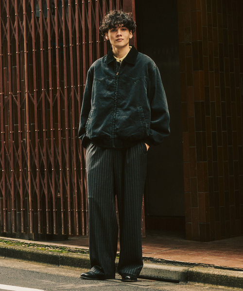 417 EDIFICE（フォーワンセブンエディフィス）の「デニム ジップヨークジャケット（その他アウター・メンズ・ブラック/ブラウン/ボルドー/キャメル・MEDIUM/LARGE）」の19枚目の写真