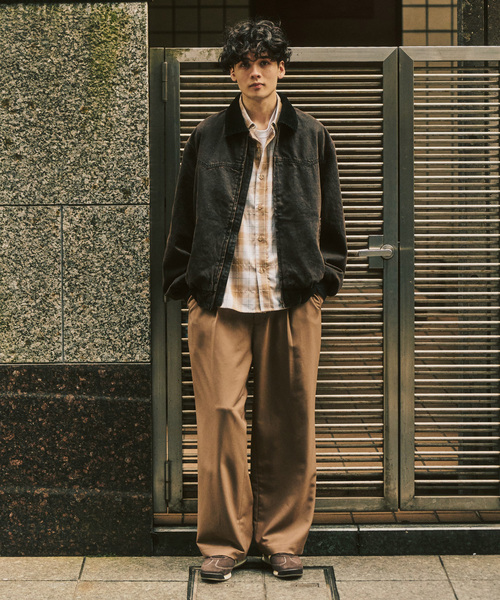 417 EDIFICE（フォーワンセブンエディフィス）の「デニム ジップヨークジャケット（その他アウター・メンズ・ブラック/ブラウン/ボルドー/キャメル・MEDIUM/LARGE）」の20枚目の写真