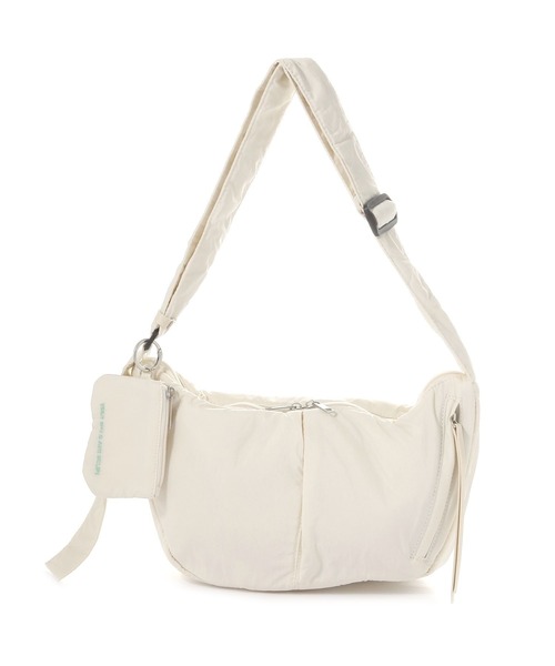 studio CLIP(スタディオクリップ)の「ロゴポーチ付き中綿ショルダーバッグ(ショルダーバッグ・レディース・ブラウン/オフホワイト/ブラック・FREE)」の2枚目の写真