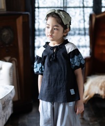 zuppa di zucca | ＊綿100％＊袖刺繍タッセルブラウス(シャツ/ブラウス)