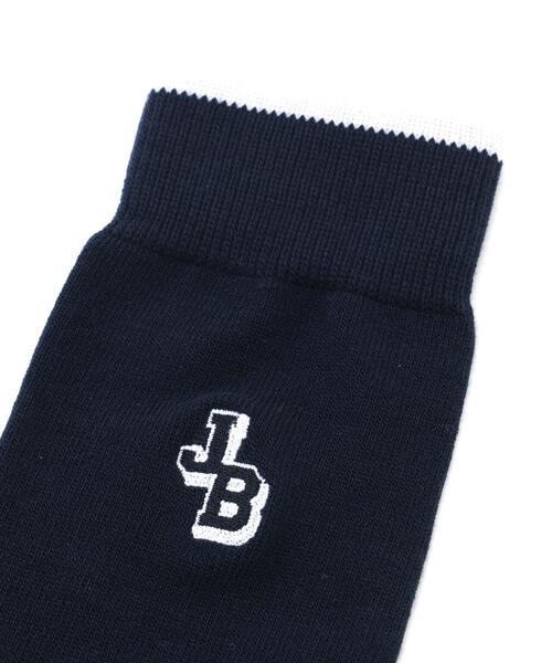 Jack Bunny!!（ジャックバニー）の「【Jack Bunny!!】ワンポイントハイソックスＬａｄｉｅｓ（ソックス/靴下・レディース・グレー/ネイビー/ホワイト・FREE）」の4枚目の写真