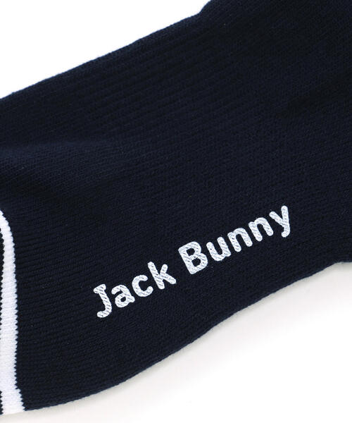 Jack Bunny!!（ジャックバニー）の「【Jack Bunny!!】ワンポイントハイソックスＬａｄｉｅｓ（ソックス/靴下・レディース・グレー/ネイビー/ホワイト・FREE）」の6枚目の写真
