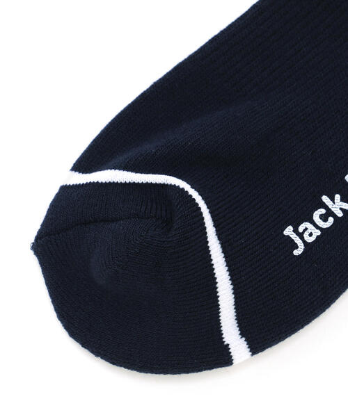 Jack Bunny!!（ジャックバニー）の「【Jack Bunny!!】ワンポイントハイソックスＬａｄｉｅｓ（ソックス/靴下・レディース・グレー/ネイビー/ホワイト・FREE）」の7枚目の写真
