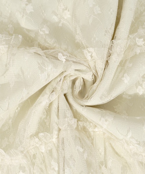 flower（フラワー）の「ブロッサムチュールスカート（スカート・レディース・アイボリー/ブラック・FREE）」の20枚目の写真