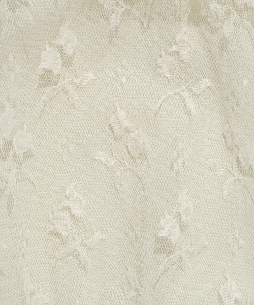 flower（フラワー）の「ブロッサムチュールスカート（スカート・レディース・アイボリー/ブラック・FREE）」の19枚目の写真