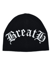STYLISE | 【BREATH】OLD ENGLISH LOGO SKULL CAP / ブラック [BR25AW-AC8008](ニットキャップ/ビーニー)