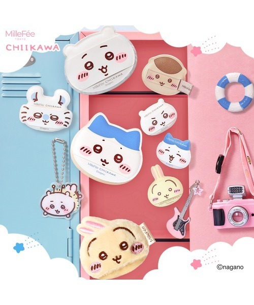 MilleFee（ミルフィー）の「ちいかわ メイクパフコンプリートボックス（パフ・スポンジ・レディース・ちいかわ メイクパフコンプリートボックス・FREE）」の3枚目の写真