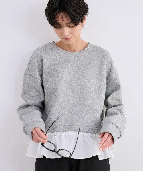 BARNYARDSTORM(バンヤードストーム)の「BARNYARDSTORM / ドッキングプルオーバー【WEB限定カラー】(Tシャツ/カットソー・レディース・ブラック/グレー/ホワイト系その他・FREE)」の22枚目の写真