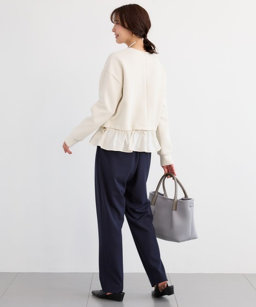 BARNYARDSTORM(バンヤードストーム)の「BARNYARDSTORM / ドッキングプルオーバー【WEB限定カラー】(Tシャツ/カットソー・レディース・ブラック/グレー/ホワイト系その他・FREE)」の16枚目の写真