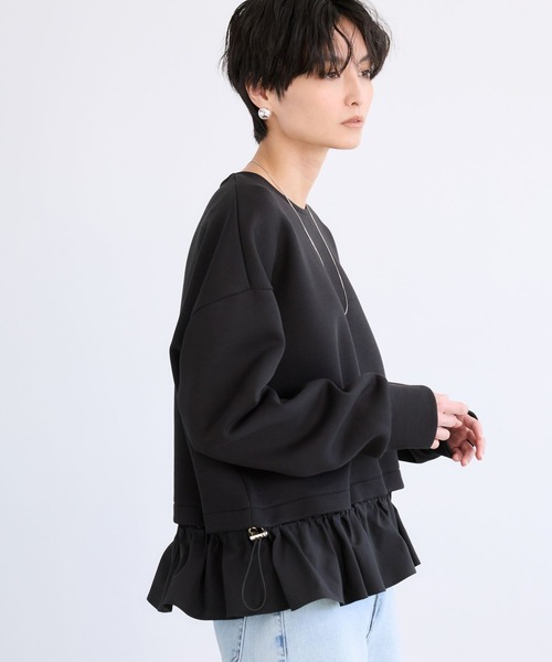 BARNYARDSTORM(バンヤードストーム)の「BARNYARDSTORM / ドッキングプルオーバー【WEB限定カラー】(Tシャツ/カットソー・レディース・ブラック/グレー/ホワイト系その他・FREE)」の18枚目の写真