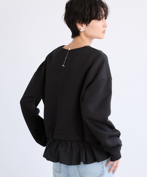 BARNYARDSTORM(バンヤードストーム)の「BARNYARDSTORM / ドッキングプルオーバー【WEB限定カラー】(Tシャツ/カットソー・レディース・ブラック/グレー/ホワイト系その他・FREE)」の19枚目の写真