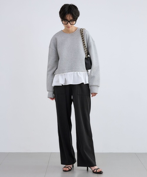 BARNYARDSTORM(バンヤードストーム)の「BARNYARDSTORM / ドッキングプルオーバー【WEB限定カラー】(Tシャツ/カットソー・レディース・ブラック/グレー/ホワイト系その他・FREE)」の13枚目の写真