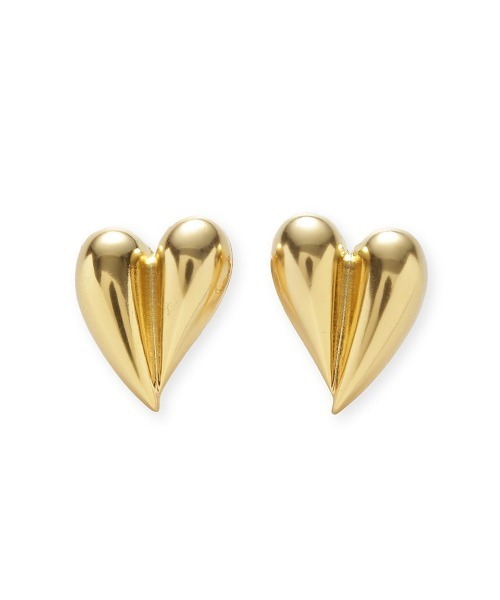 Mila Owen（ミラオーウェン）の「ハートモチーフイヤリング（イヤリング・レディース・ゴールド/シルバー・F）」の10枚目の写真