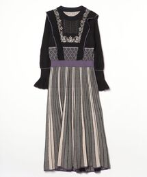 Plum design（プラムデザイン）の「ニットワンピース（ワンピース）」