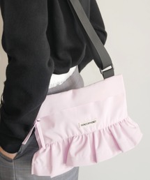 rainproof frill mini shoulder bag