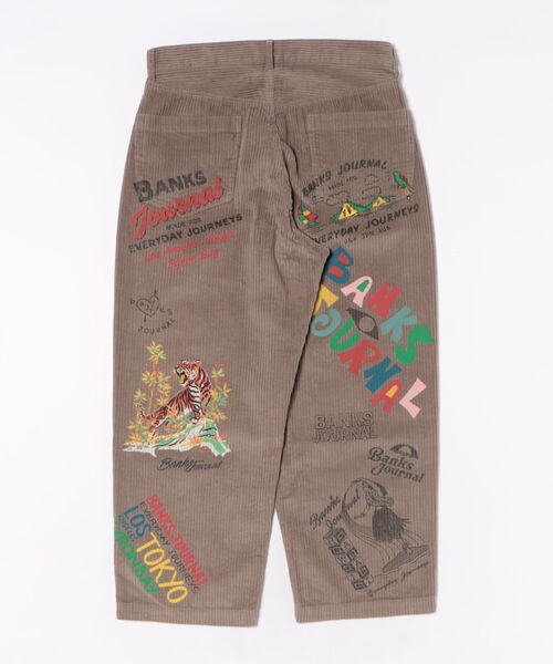 BANKS（バンクス）の「WOVEN / BANKS JOURNAL(バンクスジャーナル)ワークパンツブランドタグ（その他パンツ・メンズ・ベージュ/カーキ・LARGE/MEDIUM）」の3枚目の写真