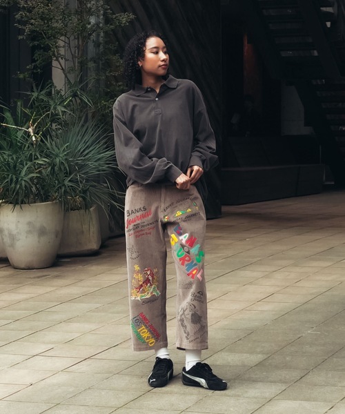 BANKS（バンクス）の「WOVEN / BANKS JOURNAL(バンクスジャーナル)ワークパンツブランドタグ（その他パンツ・メンズ・ベージュ/カーキ・LARGE/MEDIUM）」の12枚目の写真