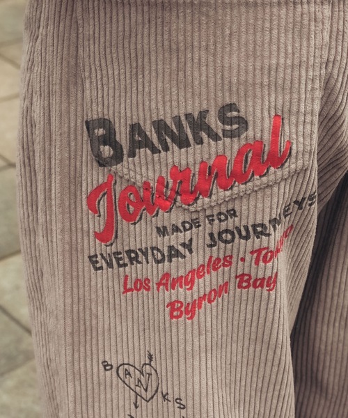 BANKS（バンクス）の「WOVEN / BANKS JOURNAL(バンクスジャーナル)ワークパンツブランドタグ（その他パンツ・メンズ・ベージュ/カーキ・LARGE/MEDIUM）」の22枚目の写真