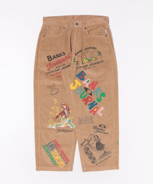 BANKS（バンクス）の「WOVEN / BANKS JOURNAL(バンクスジャーナル)ワークパンツブランドタグ（その他パンツ・メンズ・ベージュ/カーキ・LARGE/MEDIUM）」の11枚目の写真