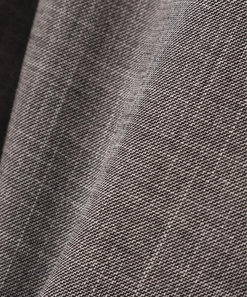 AULA AILA（アウラアイラ）の「AULA AILA/アウラアイラ/REVERSIBLE SHEER JACKET/リバーシブルシアージャケット（テーラードジャケット・レディース・ブラック/グレー・0）」の7枚目の写真