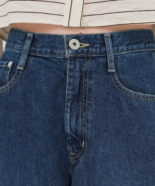 PUBLIC TOKYO（パブリックトウキョウ）の「【2026春新作】PUBLIC DENIM CURVE（デニムパンツ・レディース・ブルー/ライトブラック・3/2/1）」の15枚目の写真